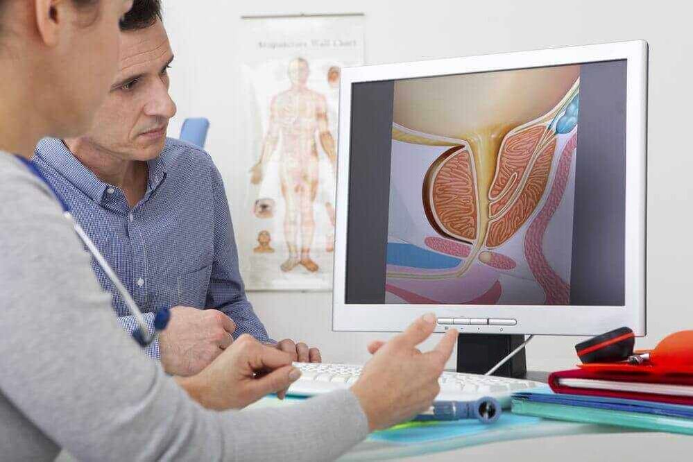 Diagnóstico do adenoma da próstata mediante métodos instrumentais