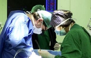 Tratamento cirúrxico da prostatite nos homes